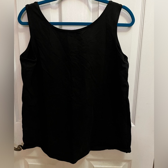 Talbots black basic stretchy tank - Picture 3 of 3